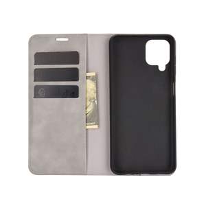 <span class=keywords><strong>Cover</strong></span> portafoglio porta carte Slot Stand Business Phone Case TPU <span class=keywords><strong>Cover</strong></span> posteriore magnetica Flip PU Leather <span class=keywords><strong>per</strong></span> Samsung <span class=keywords><strong>Galaxy</strong></span> <span class=keywords><strong>A12</strong></span> 5G Bumper - Product Image 2