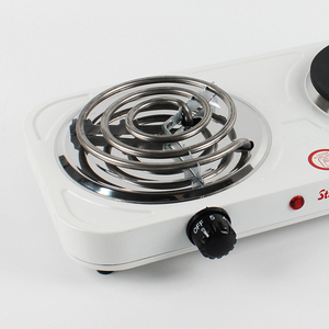 Appareils <span class=keywords><strong>de</strong></span> cuisine portables 2000 watts <span class=keywords><strong>de</strong></span> table cuisinière électrique plaques <span class=keywords><strong>de</strong></span> <span class=keywords><strong>cuisson</strong></span> avec <span class=keywords><strong>plaque</strong></span> chauffante solide et à serpentin - Product Image 2