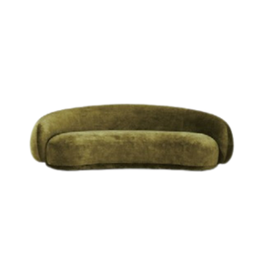 Phong Cách Bắc Âu Hình Đặc Biệt Thiết Kế Giải Trí Cong Lại Nhung Đi văng Sofa Cho Phòng Khách - Product Image 2