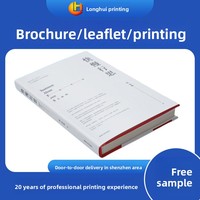 Brochures et manuels d'entreprise sur mesure - Documents commerciaux en papier couché avec revêtement UV