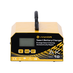 E-ANKE AK-10 Cargador de Batería Inteligente Profesional de 12V/24V para Automóviles y Arranque con 1 Año de Garantía, Entrada de 110-240V, Batería AK-10 C - Product Image 2
