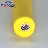 8 Adern 24AWG 26AWG 28AWG ROV Tether Schwimm kabel für Marine Robot