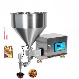 Máquina de Llenado de Pistón Semiautomática con Bomba de Engranajes de Control Digital para Brillo Labial, Aceite, Salsas y Botellas Pequeñas - Product Image 6