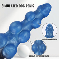 Großhandel Pferde-Dildo aus Flüssigsilikon, Weicher Wasserdichter Massagestab, Anales Spielzeug, G-Punkt-Stimulation, Riesiger Monster-Vibrator, Dildo-Lieferant