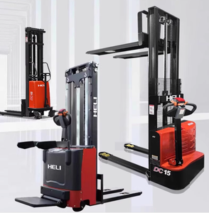 Jac 1.6 טון מלא הליכה חשמלי מחסן מזרן כוח סוללה חשמלי מלגזה 2 קיבולת טעינת טון בחווה - Product Image 3