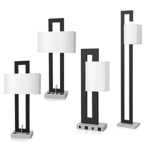 Factory Price Black Iron Frame Table <b>Lamp</b> <b>Led</b> Wall <b>Light</b> Desk <b>Lamp</b> for Hotel - Product Image 1