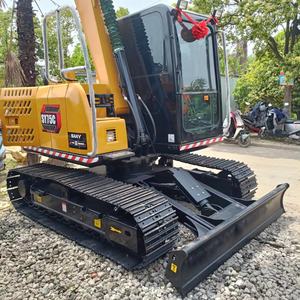 Excavadora Sany 75C usada, máquina de 3, 6 y 7 toneladas, excavadoras usadas, maquinaria de movimiento de tierras usada, construcción, oruga hidráulica, excavadora grande - Product Image 6