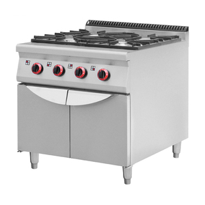 Estufa de Gas Profesional de 8 Quemadores con Horno de Gas, Estufa de Gas Comercial de Acero Inoxidable, Equipo de Cocina de 8 Quemadores - Product Image 6