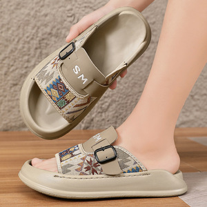 Sandalias de cuña retro de moda para hombre, estilo casual deportivo de verano, calzado elegante y versátil 2026 - Product Image 6