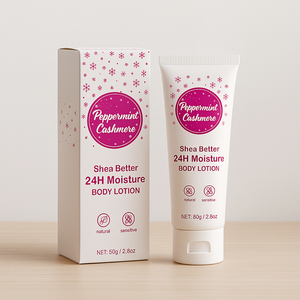 Lotion corporelle au beurre de karité en marque blanche, hydratation intense 24h, crème nourrissante profonde au beurre de karité pour peaux sèches, vente en gros - Product Image 1
