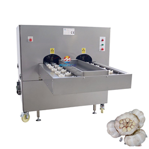 Máquina Cortadora de Raíces de Ajo Seco Industrial, Cortadora de Raíces de Ajo Fresco y Seco para Rebanadas de Ajo Deshidratado - Product Image 4