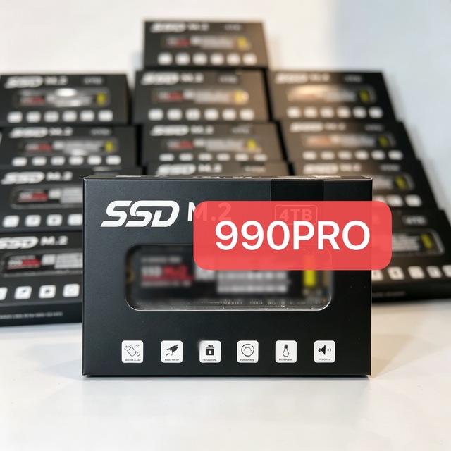 Refurbished 990 PRO 4TB SATA Internal SSD Heatsink DRAM Cache High Speed PS5 Gaming PC Workstation Wholesale