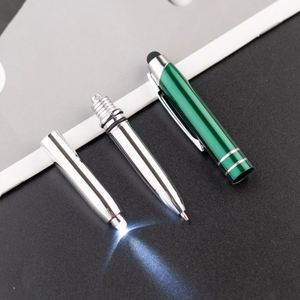 Bolígrafo Metálico Promocional de Alta Calidad con Linterna, Multifuncional 3 en 1, con Logotipo Personalizado al por Mayor - Product Image 3