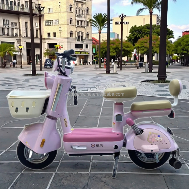 500W Lady Lightweight Electric City Bike Moped Scooter Electric Adult Bicycle Battery Electric Bike