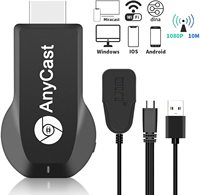 AnyCast-clé TV AnyCast M9 M100 plus, 1080P HD, sans fil, fonction miroir, dongle pour télévision, tablette, téléphone portable, hdmi, wi-fi, Windows