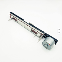 Potentiomètre motorisé à curseur vertical Terwin 100 mm, moteur B10K, levier en T métallique, pour table de mixage audio