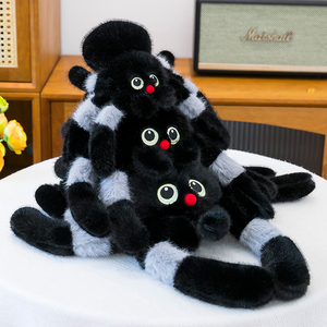 Vente en gros de jouets en <span class=keywords><strong>peluche</strong></span> d'<span class=keywords><strong>araignée</strong></span> créatifs poupées d'<span class=keywords><strong>araignée</strong></span> de dessin animé aux grands yeux drôles pendentifs en <span class=keywords><strong>peluche</strong></span> oreillers pour la maison - Product Image 6