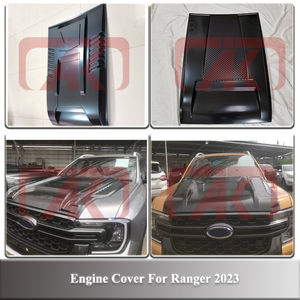 Couvercle de capot de capot de capot de moteur noir pour Ford Ranger Next Gen T9 2023 Wildtrak Sport XLT XL <span class=keywords><strong>Raptor</strong></span> Style - Product Image 5