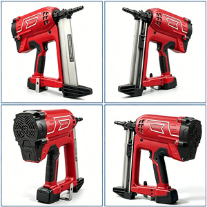 Pistolet à clous <span class=keywords><strong>pneumatique</strong></span> industriel portable, moteur sans balais, haute puissance, haute efficacité, cloueur robuste pour béton et acier - Product Image 5
