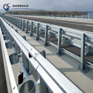 Barrière de sécurité routière en acier galvanisé à chaud de type W, système de barrière anti-collision EN1317 AASHTO M180, fournisseur de sécurité routière - Product Image 2