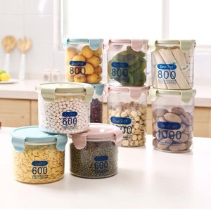 SealPot Food Storage <b>Jars</b> 600 800 1000Ml Airtight Cylinder For Grains Beans Dried Fruits Milk Powder - Product Image 1