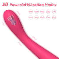 Lieferant Schlanker G-Punkt Klitoris-Vibrator AV mit Brustwarzen-Massage Dreifache Stimulation 10 Modi Tragbares Leichtgewichtiges Sexspielzeug Großbestellung