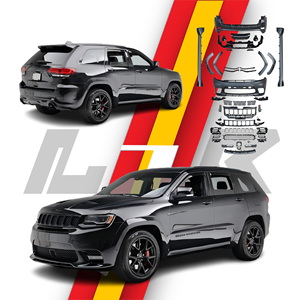 Kit <span class=keywords><strong>de</strong></span> Carrocería para <span class=keywords><strong>Jeep</strong></span> <span class=keywords><strong>Grand</strong></span> <span class=keywords><strong>Cherokee</strong></span> 2014-2021 WK2, Actualización a SRT8 <span class=keywords><strong>2022</strong></span>, con Faros LED <span class=keywords><strong>de</strong></span> Alta Calidad OEM, Parachoques y Accesorios para Auto - Product Image 1