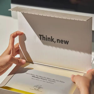 Embalaje de papel de cartón corrugado personalizado, tira de rasgado impresa, envío postal autosellante, caja de regalo con logotipo - Product Image 4