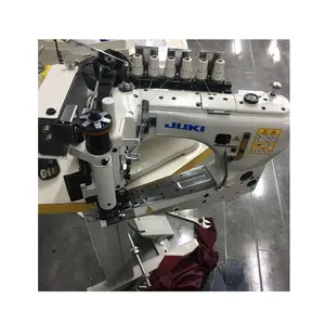 Kullanılan jukis union özel 35800 ikinci Flatlock Flatseamer besleme kapalı kol endüstriyel dikiş makineleri