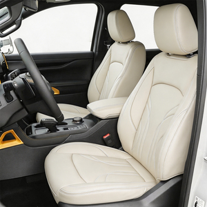 Housses de siège auto universelles, ensemble complet, cuir Nappa écologique, faciles à nettoyer, marque TOPFIT, 5 pièces, toutes saisons, garantie 1 an pour SUV - Product Image 1