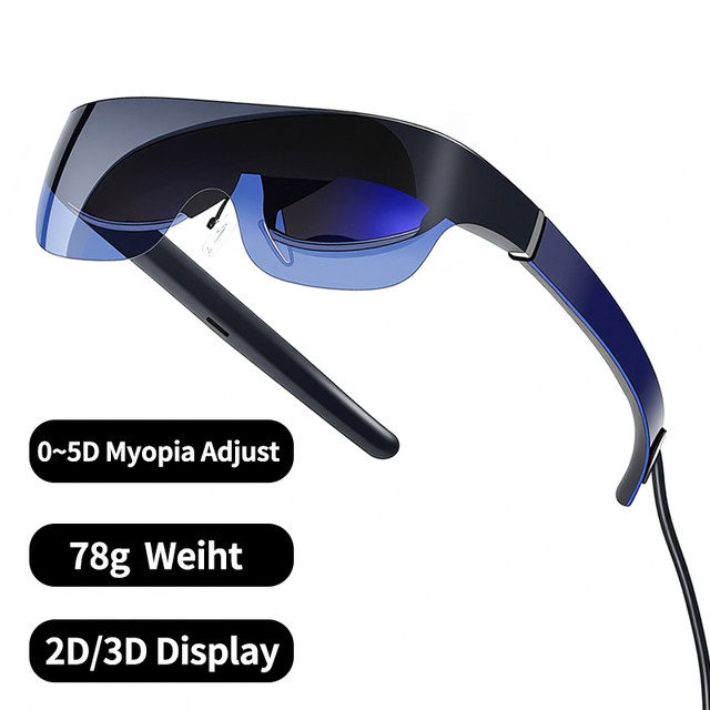Factory Stock 4K AR Hardware OEM Smart Glasses Wholesale Augmented Reality Glasses for Gaming & Training