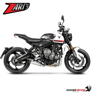 ระบบท่อไอเสียรถมอเตอร์ไซค์ New Zard แบบเต็มระบบ พร้อมปลายท่อเหล็กแบบ Silencer สำหรับรถรุ่น 660 ปี 2021 2023 สำหรับดัดแปลง/อัพเกรด - Product Image 3