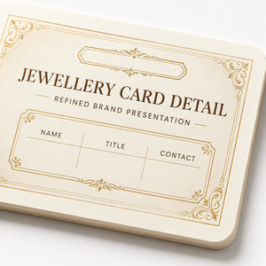 บัตรของขวัญส่วนลดวีไอพี พิมพ์ลายปั๊มฟอยล์ทองบนกระดาษแข็ง  รับผลิตตามแบบ OEM บัตรโปรโมชั่นธุรกิจสุดหรู - Product Image 6