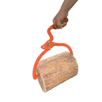 Pince à bois ronde de qualité industrielle fabricant de crochet de grue de levage pince à bois de déchargement en gros outil de manipulation du bois