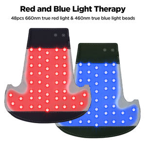 USB充電48PCS660nm & 460nm赤と青の光療法LED育毛キャップ - Product Image 4