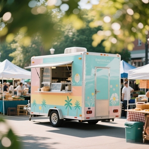 Camion de nourriture de type nouveau 2025 pour la vente de café de rue, la restauration de hamburgers, de frites, de glaces, de bus de restauration - Product Image 4