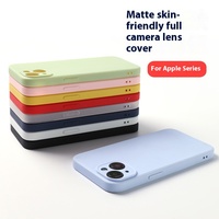 Coque de téléphone antichoc en silicone TPU couleur unie pour iPhone 17 16 15 14 13 Mini Pro Max XR XS X, vente en gros 2025, emballage OPP