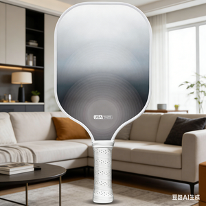 ไม้พายพิคเคิลบอลคาร์บอนไฟเบอร์ระดับมืออาชีพสำหรับเล่นในร่ม แกนโพลิเมอร์รังผึ้ง หนา 16 มม. ได้รับการรับรองจาก USAPA - Product Image 1