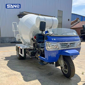 Hochwertiger kleiner Betonmischer 2,5 m ^ 3 Fabrik preis Dreirad-Mini-Betonmischer - Product Image 3