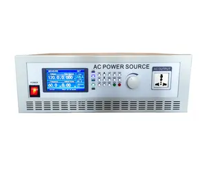 AC 전원 소스 PA9505 0-500W 프로그래밍 가능한 AC 전원 소스 50hz 60hz 단일 삼상 가변 주파수 변환기