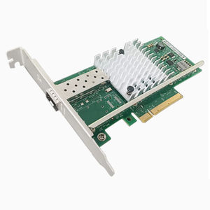 Carte réseau fibre optique Intel X520 X710 X540 X550 I350 10G 40G 10 Gigabit pour HP pour DELL 9301 SFP 9402 - Product Image 1