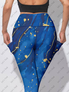 Nieuwe stijl high-waisted buikcontrol naadloze yogabroek, plus size comfort leggings voor dames, op maat gemaakte dameskleding - Product Image 4