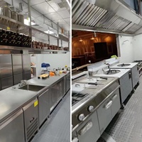 Fournisseur professionnel de solutions de cuisine centralisée, équipement de cuisine de haute qualité sur mesure OEM, ensemble complet pour restaurant commercial
