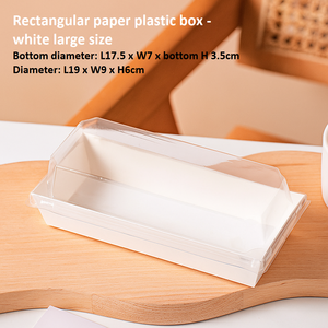 Nhu Cầu Cao Bánh Bao Bì Hộp Bánh Cuộn Thụy Sĩ Cuộn Khăn Cuộn Bánh Sandwich Bao Bì Hộp Cổ Điển Bán Buôn Bánh Hộp - Product Image 6