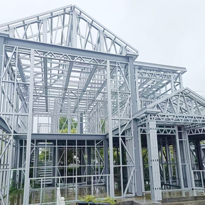 Villa préfabriquée légère en acier, design moderne, structure en acier, fabrication OEM Framemac. - Product Image 1