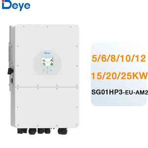 Deye 5/6/8/10/12K-SG01HP3-EU-AM2 3상 고전압 5KW 6KW 8KW 10KW 12KW 하이브리드 태양광 인버터 - Product Image 1