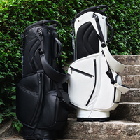 Sacs de golf ASL GOLF OEM en cuir PU et polyester, imperméables, avec logo personnalisé