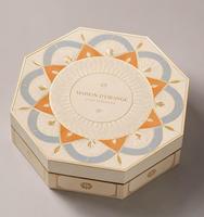 Boîte cadeau octogonale de luxe pour dattes, emballage rigide en papier personnalisé pour dattes, noix, bonbons, chocolat et cadeaux gastronomiques