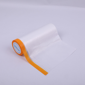 Cinta de Enmascarar de Plástico Suave de Primera Calidad en Oferta, Rollo de Cinta de Enmascarar Preencintada para Protección de Pintura - Product Image 6