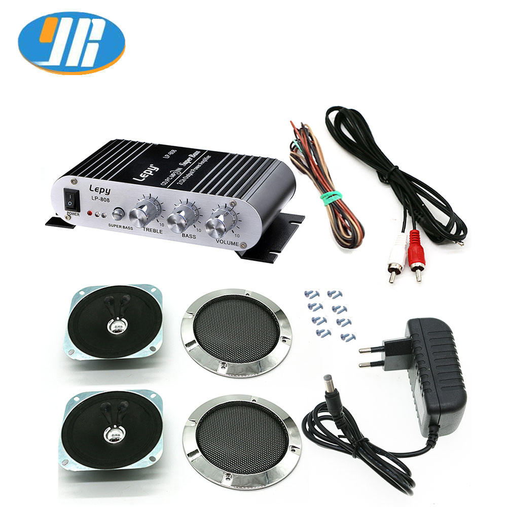 LP-808 DIYアーケードミニアンプ 2x20W RCA入力 高品質 12V コインプッシャー